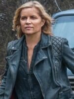 Madison Clark Fear The Walking Dead Black Leather Jacket