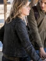 Madison Clark Fear The Walking Dead Black Leather Jacket - Image 5
