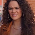 Madison Pettis He’s All That Brown Leather Jacket