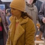 Madison St Claire October Faction Suede Shearling Jacket