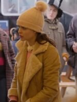 Madison St Claire October Faction Suede Shearling Jacket