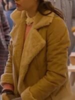 Madison St Claire October Faction Suede Shearling Jacket