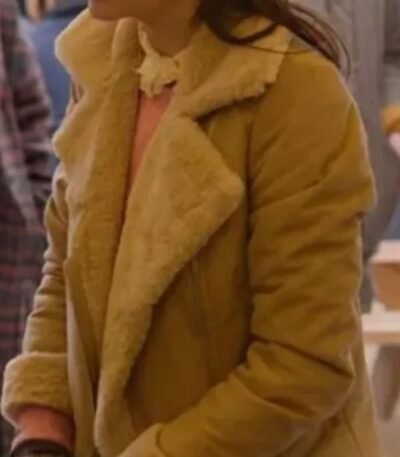 Madison St Claire October Faction Suede Shearling Jacket