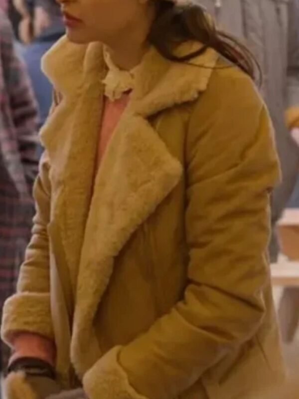 Madison St Claire October Faction Suede Shearling Jacket