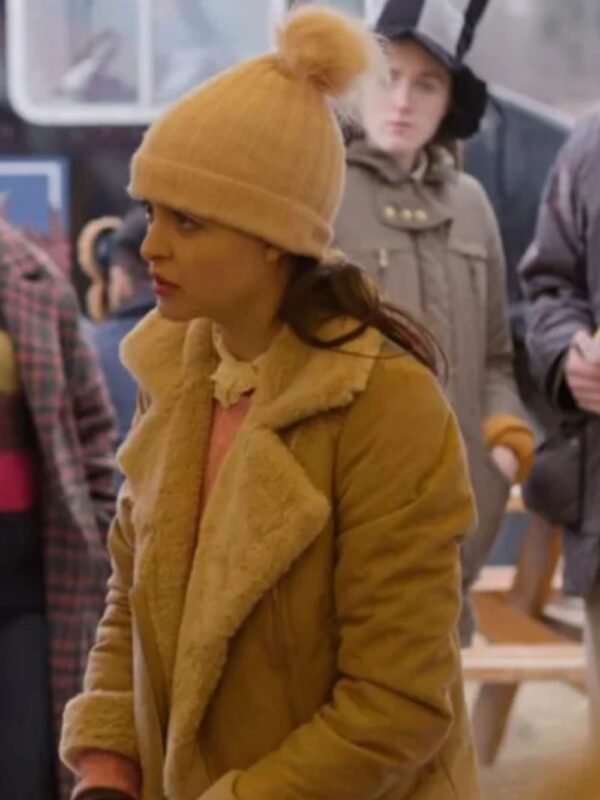 Madison St Claire October Faction Suede Shearling Jacket