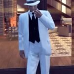 Mafia Don Morrelo White Suit