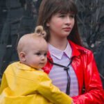 Malina Weissman A Series Of Unfortunate Events Red Raincoat Jacket
