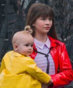 Malina Weissman A Series Of Unfortunate Events Red Raincoat Jacket