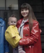 Malina Weissman A Series Of Unfortunate Events Red Raincoat Jacket