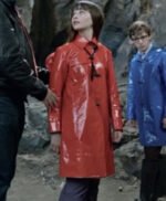 Malina Weissman A Series Of Unfortunate Events Red Raincoat Jacket