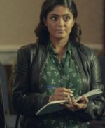 Mandeep Dhillon After Life Sandy Black Leather Jacket