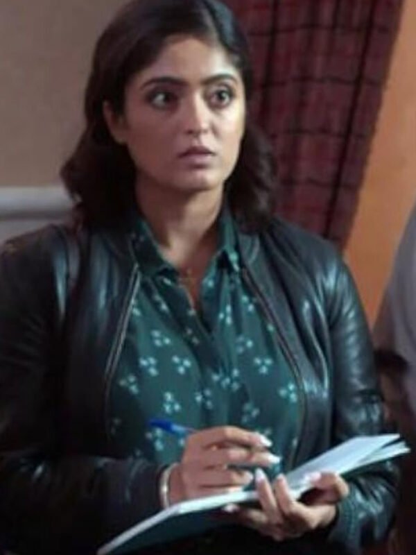 Mandeep Dhillon After Life Sandy Black Leather Jacket