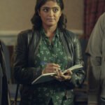 Mandeep Dhillon After Life Sandy Black Leather Jacket