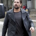 Manu Bennett Beta Test Black Peacoat
