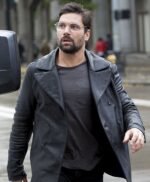 Manu Bennett Beta Test Black Peacoat