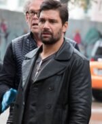 Manu Bennett Beta Test Black Peacoat