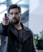 Manu Bennett Beta Test Black Peacoat