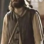 Marc Rissmann Yellowstone Origin 1883 Brown Leather Vest