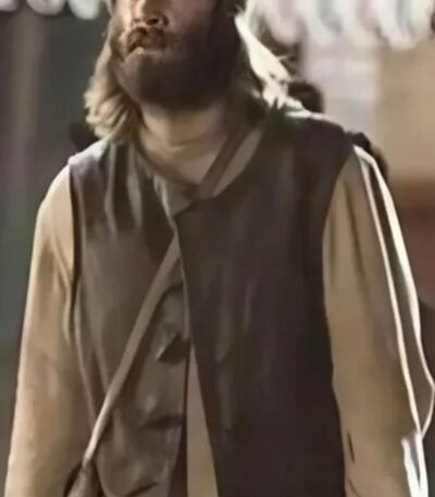 Marc Rissmann Yellowstone Origin 1883 Brown Leather Vest
