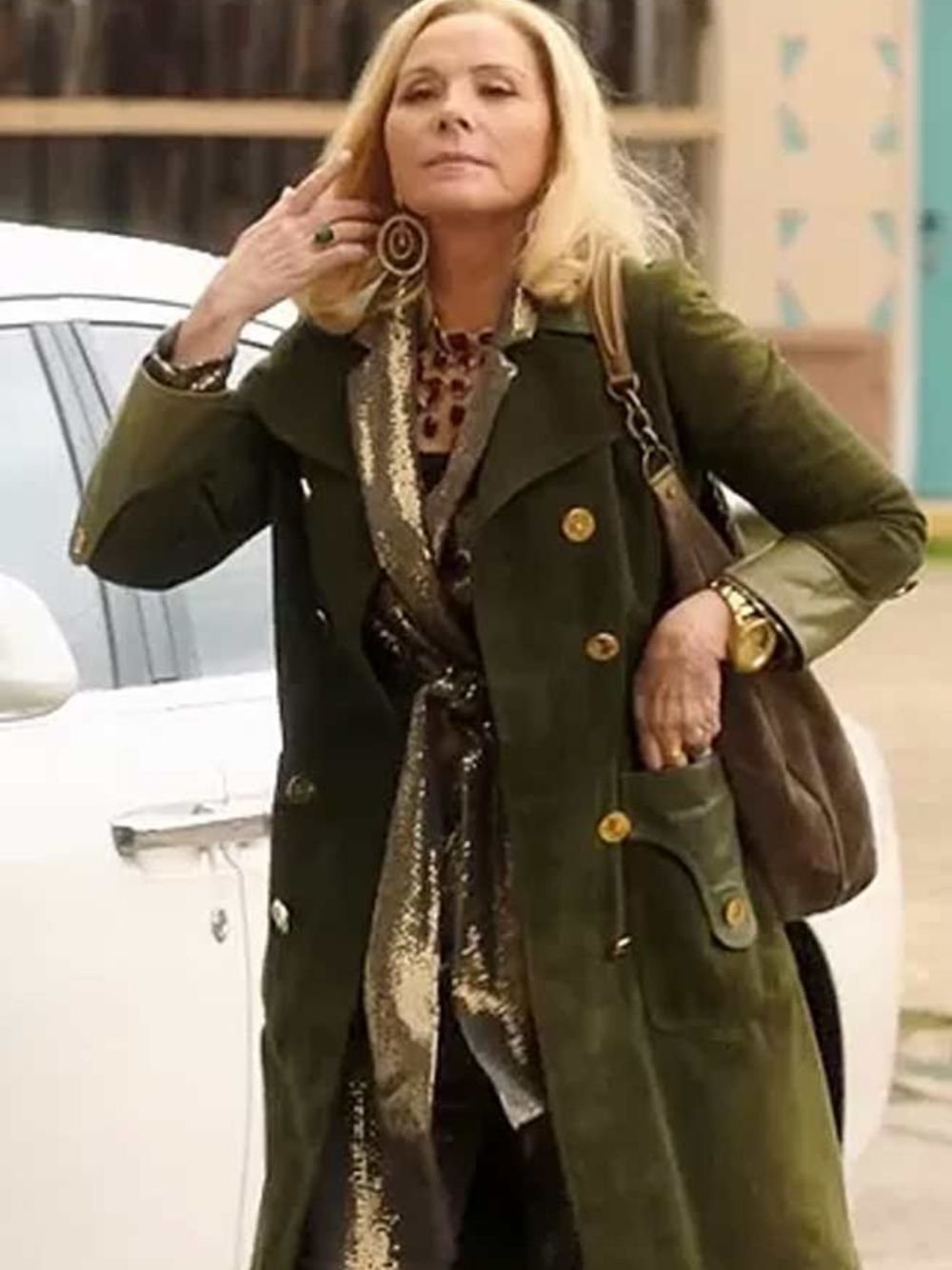 Margaret Monreaux Filthy Rich Green Coat Margaret Monreaux Filthy Rich Green Coat