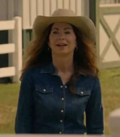 Margaret TV Series Tulsa King Trucker Jacket