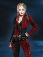 Margot Robbie Harley Quinn Suicide Squad 2 Red Jacket