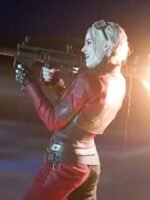 Margot Robbie Harley Quinn Suicide Squad 2 Red Jacket