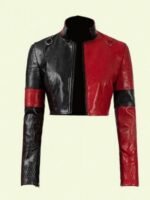 Margot Robbie Harley Quinn Suicide Squad 2 Red Jacket