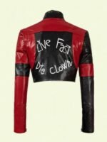 Margot Robbie Harley Quinn Suicide Squad 2 Red Jacket