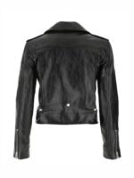 Mariah Carey Street Style Biker Jacket