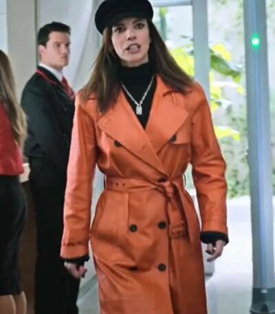 Maribel Verdú Elite S07 Leather Trench Coat