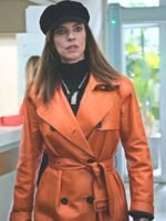 Maribel Verdú Elite S07 Leather Trench Coat