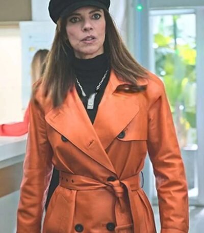 Maribel Verdú Elite S07 Leather Trench Coat