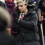 Marisa Abela Back To Black 2024 Puffer Coat