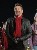 Mark Ghanime To All A Good Night Black Leather Jacket