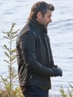 Mark Ghanime To All A Good Night Black Leather Jacket