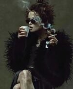 Marla Singer Fur Coat