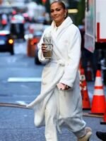 Marry Me 2022 Jennifer Lopez Fur Coat