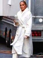 Marry Me 2022 Jennifer Lopez Fur Coat