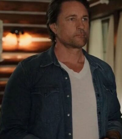 Martin Henderson Virgin River S05 Denim Shirt