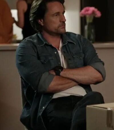 Martin Henderson Virgin River S05 Denim Shirt