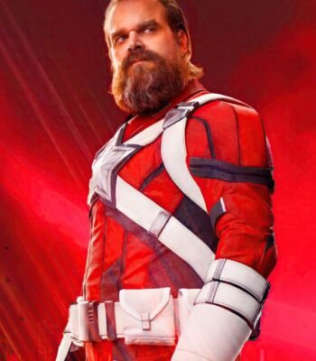 Marvel Black Widow 2021 Red Guardian Costume Jacket
