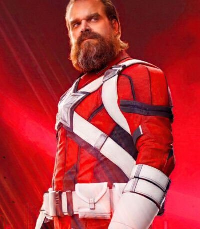 Marvel Black Widow 2021 Red Guardian Costume Jacket