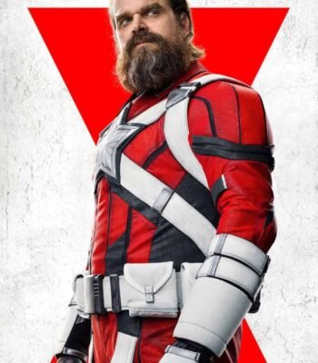 Marvel Black Widow 2021 Red Guardian Costume Jacket