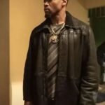 Marvin Power Book III Raising Kanan Brown Leather Jacket