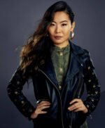 Mary Hamilton Batwoman Black Leather Jacket