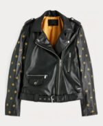 Mary Hamilton Batwoman Black Leather Jacket