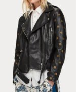 Mary Hamilton Batwoman Black Leather Jacket