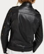 Mary Hamilton Batwoman Black Leather Jacket