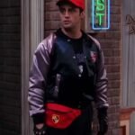 Matt LeBlanc FRIENDS S06 Purple Bomber Jacket